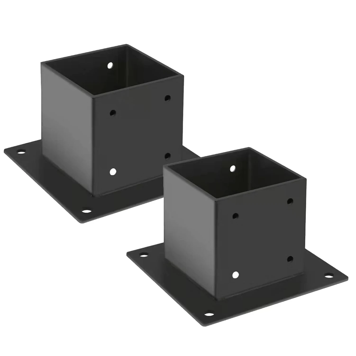 Pergola Post Base Heavy Duty Post Anchors Wood Post Support Kit For Diy ...