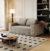 63" 2 Seaters Sofa(Camel)