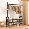 Bangbang clothes hanger-32-tube single bar-100 cm-black