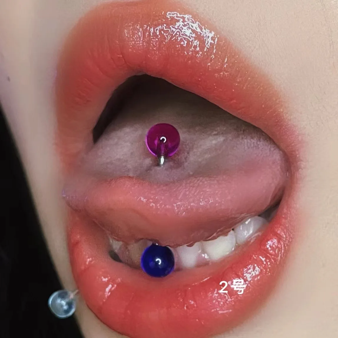 Source Tongue Nail Spicy Girl Body Piercing jewelry Acrylic Short Rod Tongue  Ring and Nail Wholesale Source from Manufacturer on m.alibaba.com