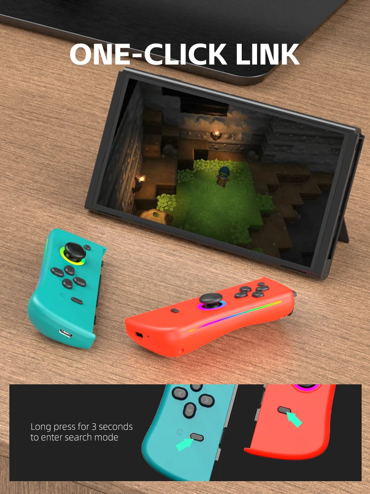 JC09 Wireless Game Controller for Nintendo Switch Game Controller 6-Axis Game Controller