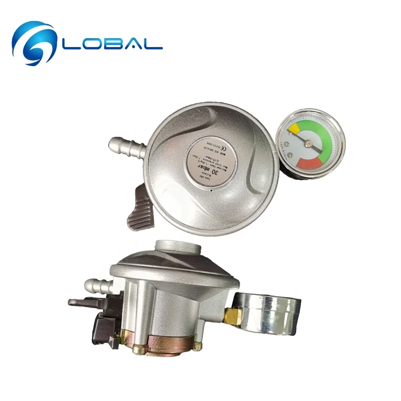 
High Quality Africa Lpg Gas Cylinder Regulator with gauge 