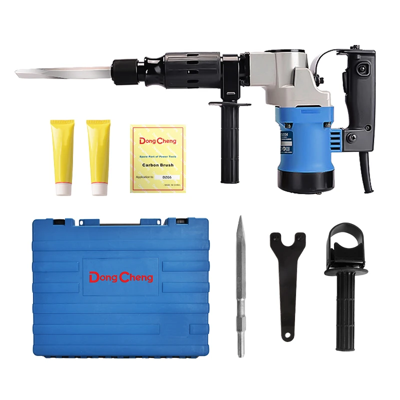 Dong Cheng Power Tools High Quality Powerful Hex 17mm Concrete Demolition Breaker Hammer