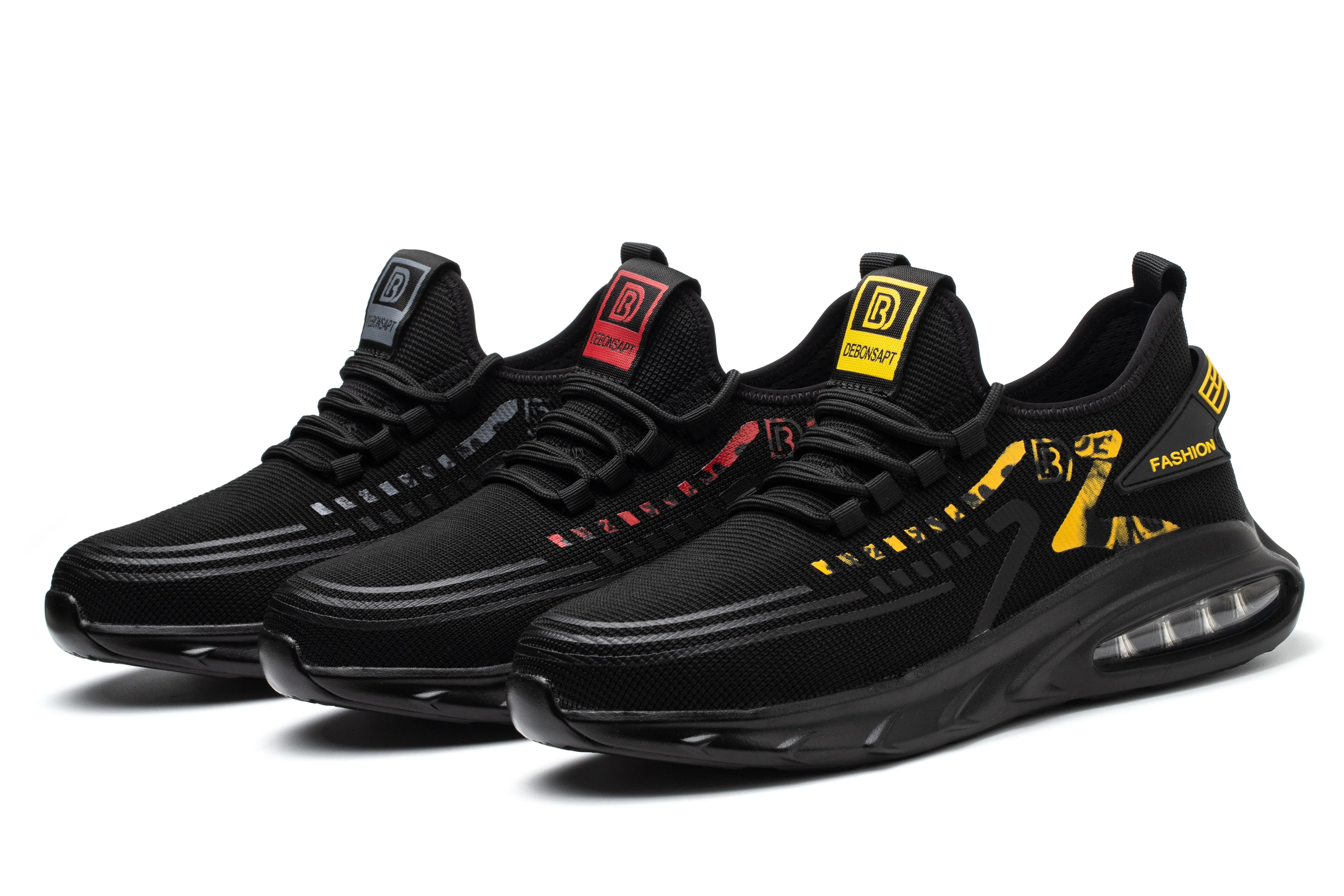 thumbnail image 2 of Men’s Steel Toe Work Sneakers – Breathable, Lightweight, Indestructible Safety Shoes (Multiple Sizes) 2 of 6