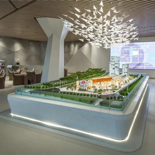 Modern Design Architectural Scale Models for Real Estate Sales Sand Table Building and Model Making for Apartment Model