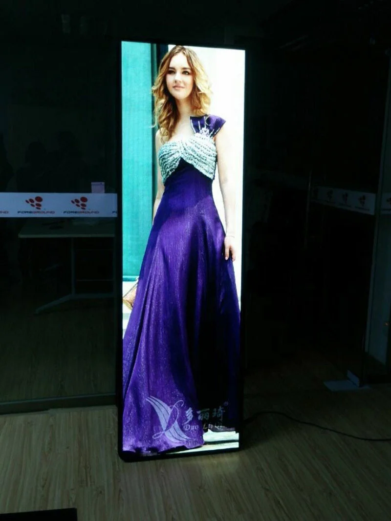 Touch Lcd Screen Advertising Display Photo Booth Mirror Kiosk for Gym