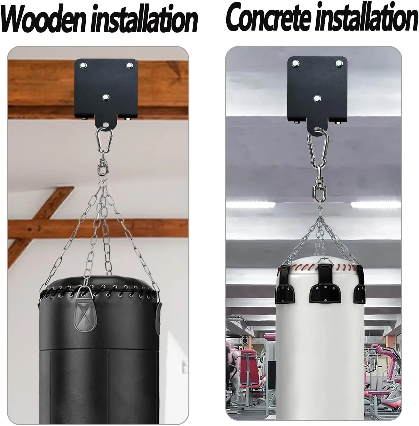 Wellshow Sport Punching Boxing Bag Hanger Heavy Duty Bracket