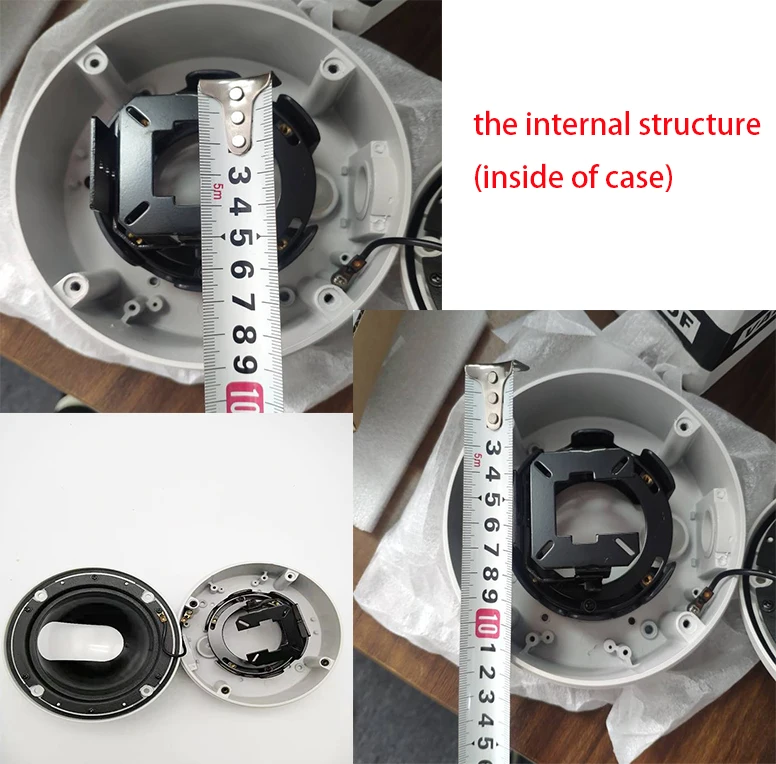 Custom Security Vandal Proof Cctv Dome Enclosure Cctv Camera Housing