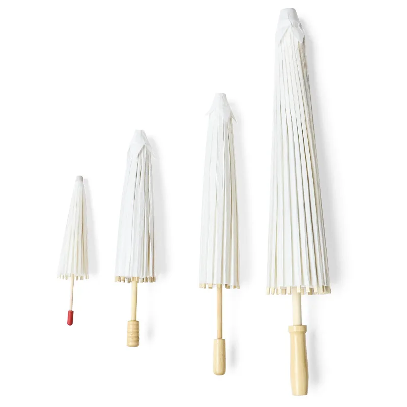 Зонты из масляной бумаги, 20/30/40/60 см