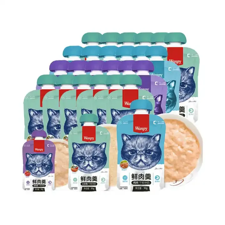 Wanpy Pet Snack Cat Meat Soup with Tuna