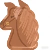 ASSIETTE CHEVAL 7 POUCES * 8 PIÈCES