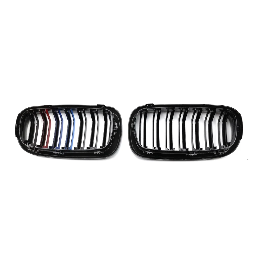 double bar abs front grille for bmw x5 2015 2018-5