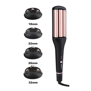 KooFex New 230C PTC Heating Ceramics Egg Roll Hair Curler Home Lazy style Hair Curling Iron