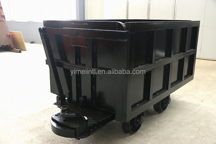 Utype Mine Car Fixed Mine Car For Sale Curved Rail Side Unloading