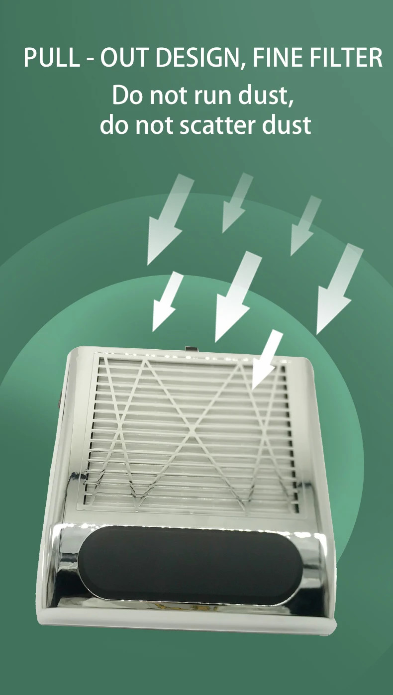 2024 10% OFF AT-NDC-023 manicure professional nail dust collector details