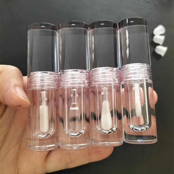 Custom Logo 2023 Big Applicator Lip Oil Container Mini Crystal