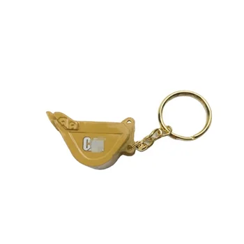 For Cat Bucket Key Chain Excavator Heavy Equipment Keychain