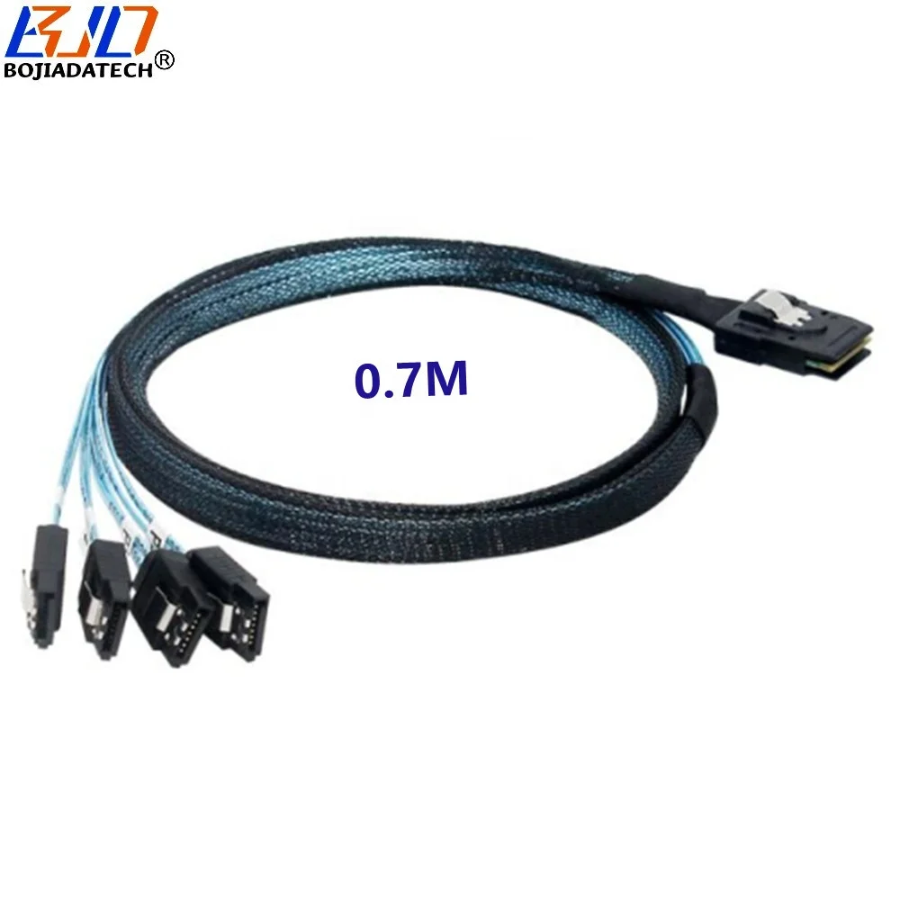 紗 Mini SAS 36PIN to PCI-E 1X Controller Riser Card & SATA Cables