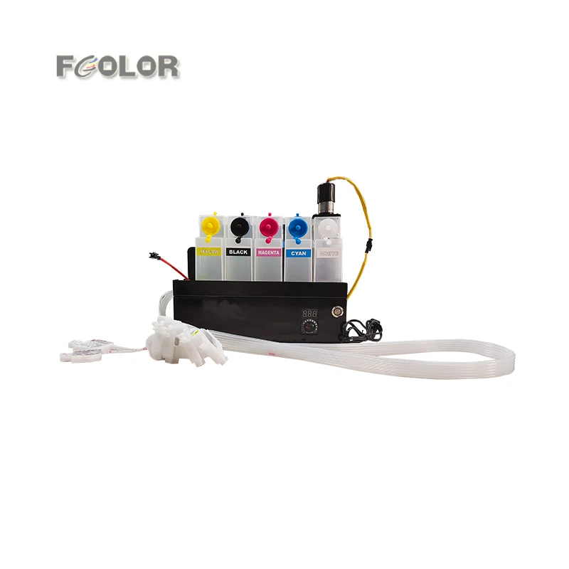 Fcolor Update Continuous Ink Supply System Ciss For Dtf Printer L1800 Buy Ciss For Dtf