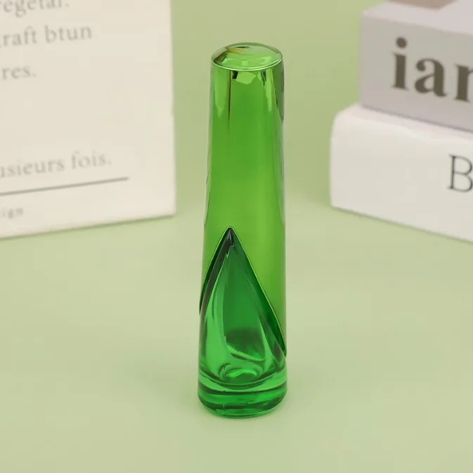 small sample glass perfume bottle 12ML spray small empty bottle portable colorful screw type glass bottle details