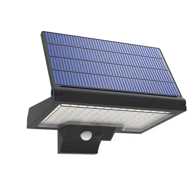 Outdoor IP65 Waterproof Solar Security Light Wall Lamp for Garden Patio Deck Garage