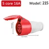 Mobile socket 5 core 16A