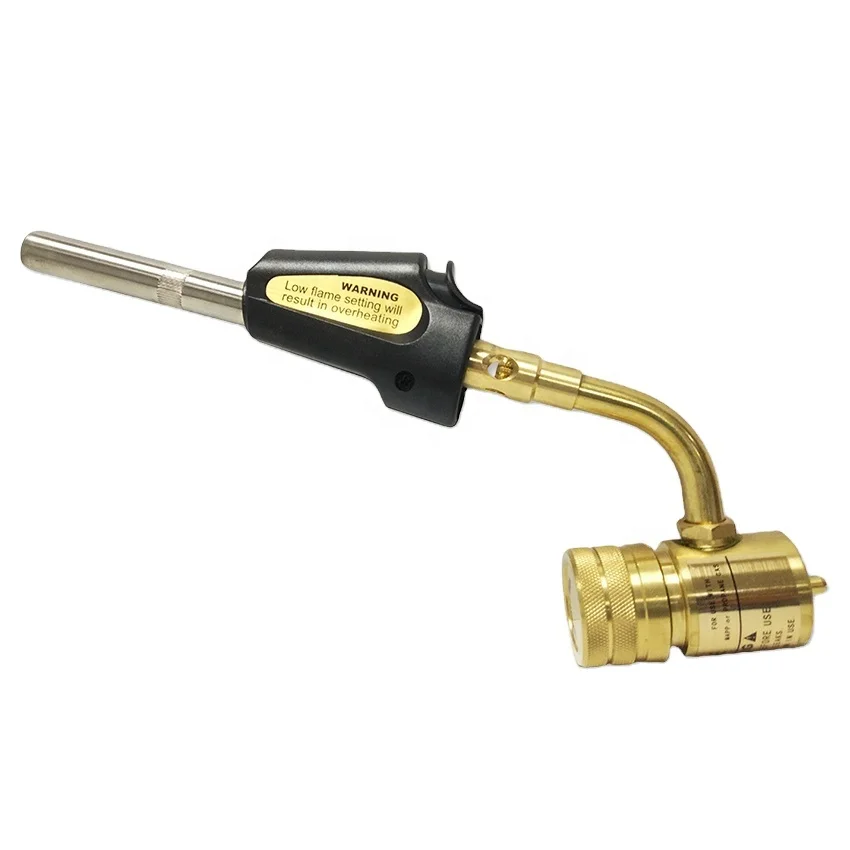 Trigger Starter Propane Torch With Nozzle for Brazing Welding Compatible with MAPP/MAP Pro/Propane High Intensity