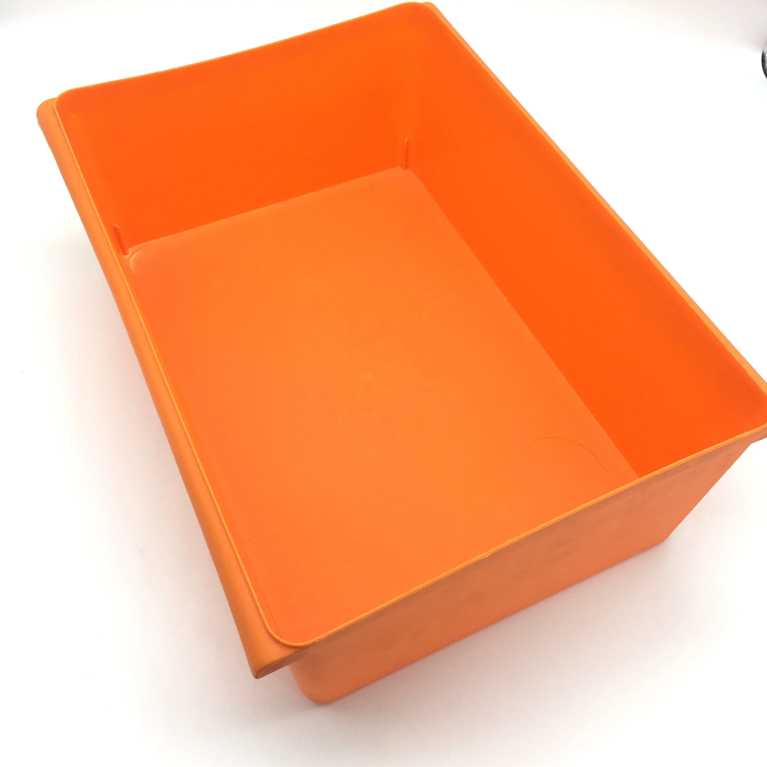 Collapsible Bin Large Home Cloth Keyway Handle Plastic Storage Box with Lid