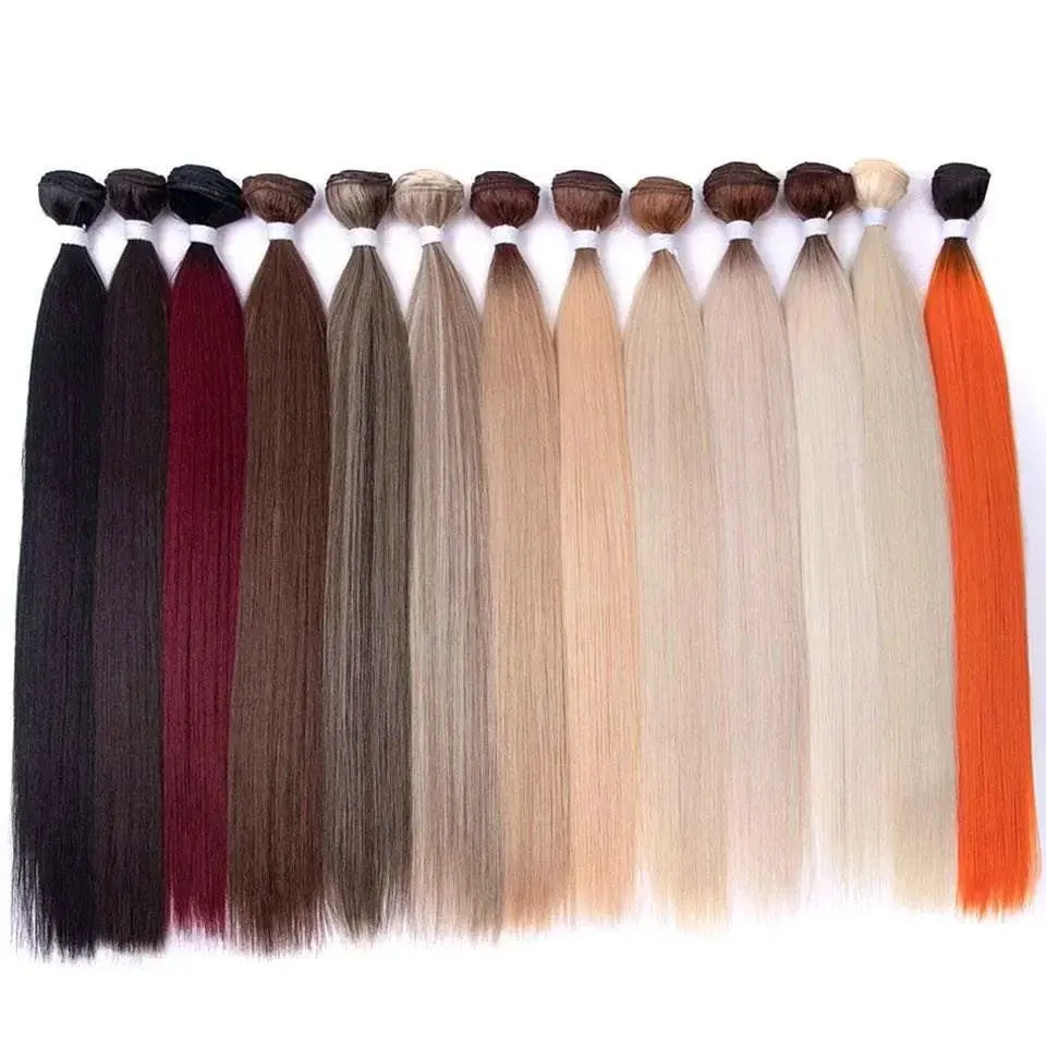 Rebecca Straight Hair Bundle, superlange synthetische Haarverlngerung,  Fake Yaki Straight Hair Weaving Bundle fr schwarze Frauen| Alibaba.com