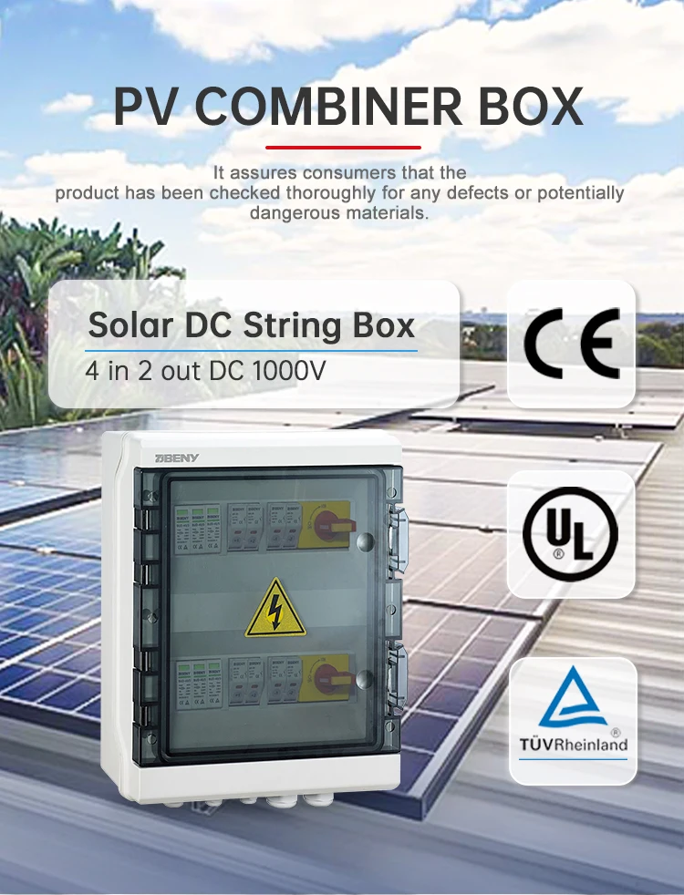 BENY True DC PV Array Combiner Box - Reliable Solar Solutions