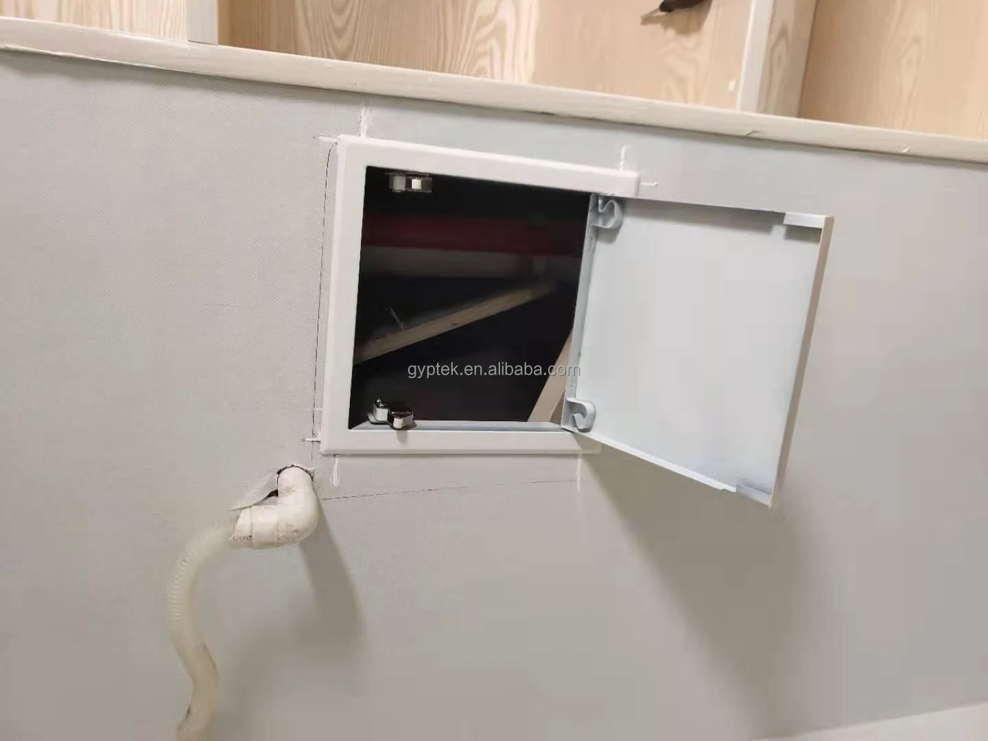 Wall Access Panel White Powder Coating Finish Push Open Buy Wall Access Panel White Powder