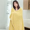 Light yellow bath towel 70x140