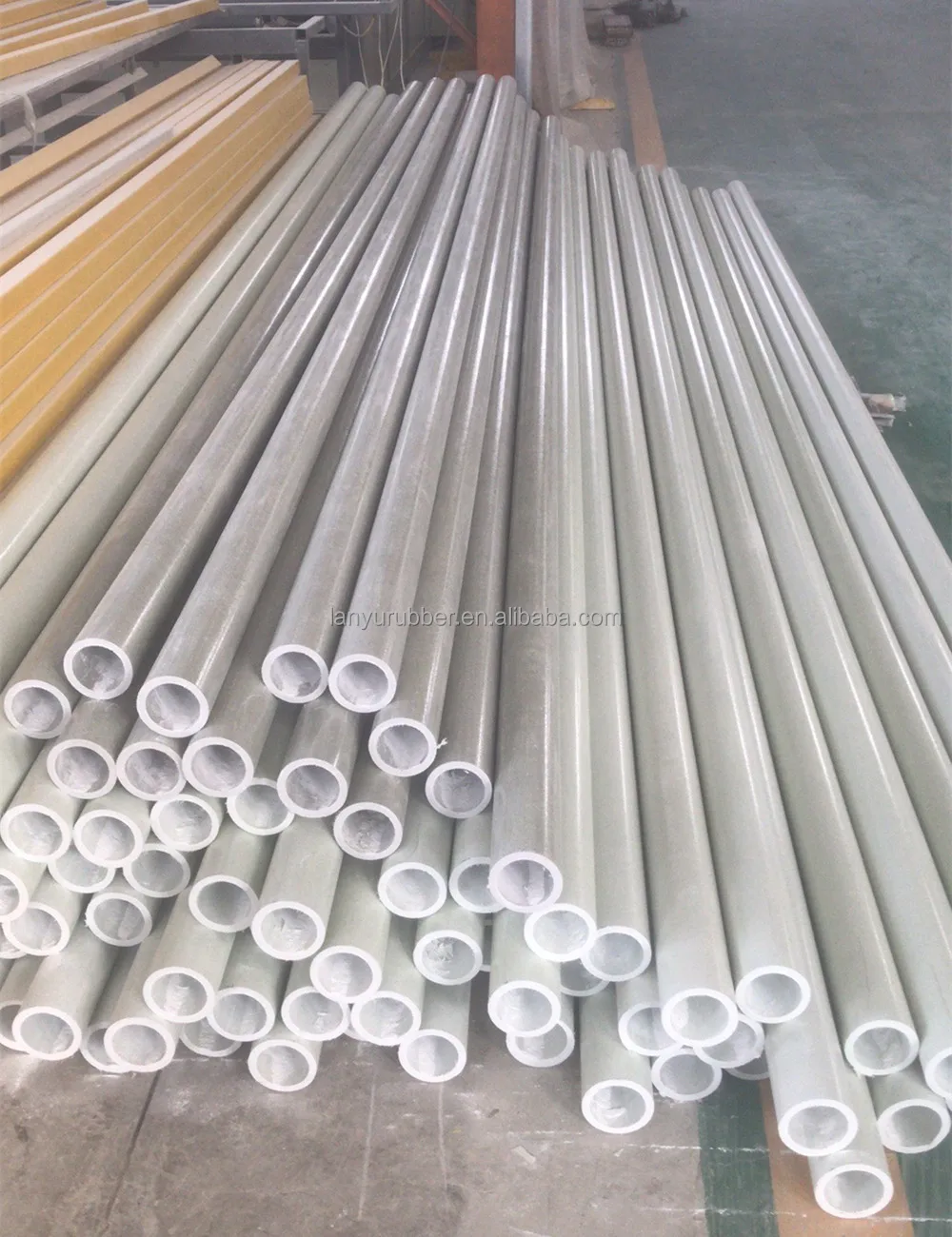 Light Weight High Strength Anti Corrosion 50mm Fiberglass Frp Grp Pultruded Round Tube Pipe