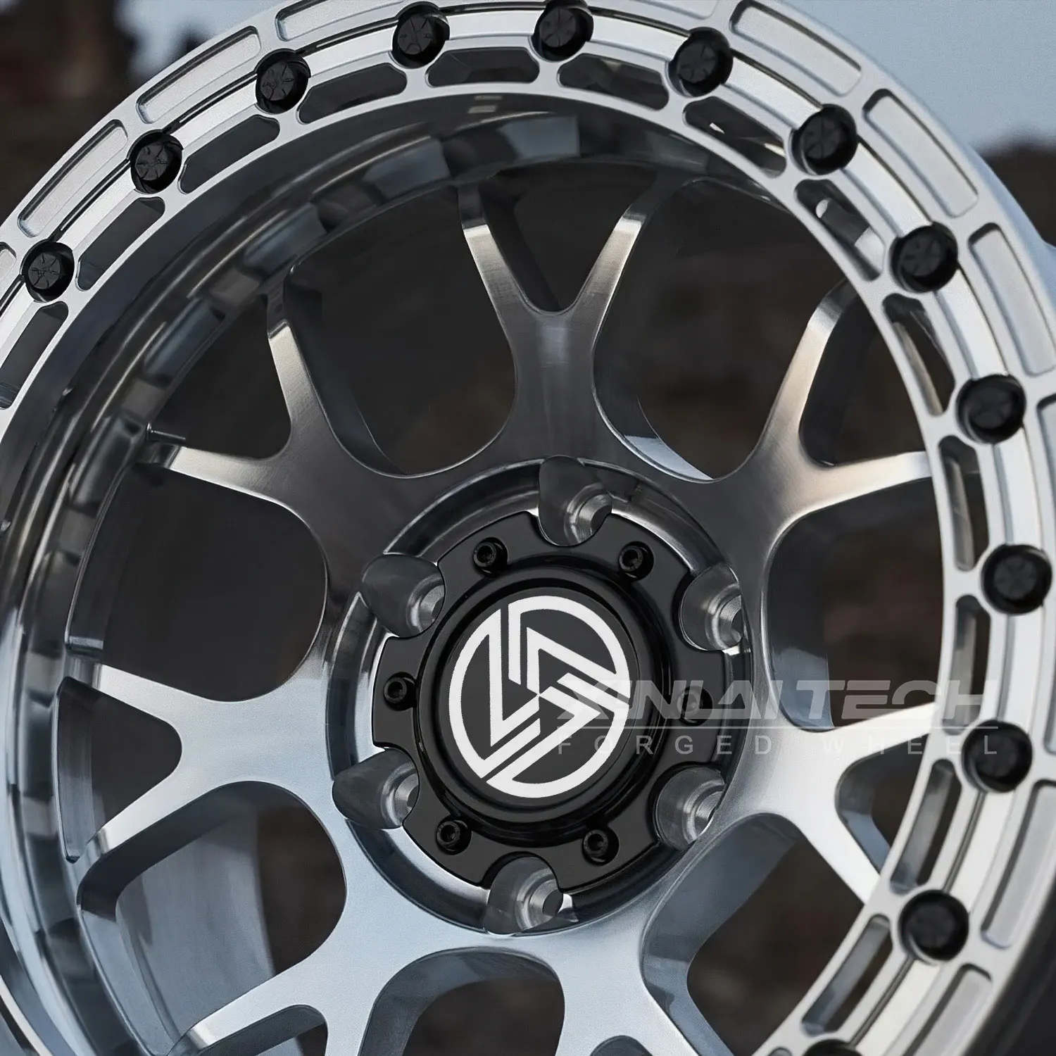 XL Custom Forged 6x139.7mm SUV Truck Rim Beadlock Style 17-24 Inch Off-Road Alloy Wheel New Condition Aluminium Material ET 35mm - Image 6