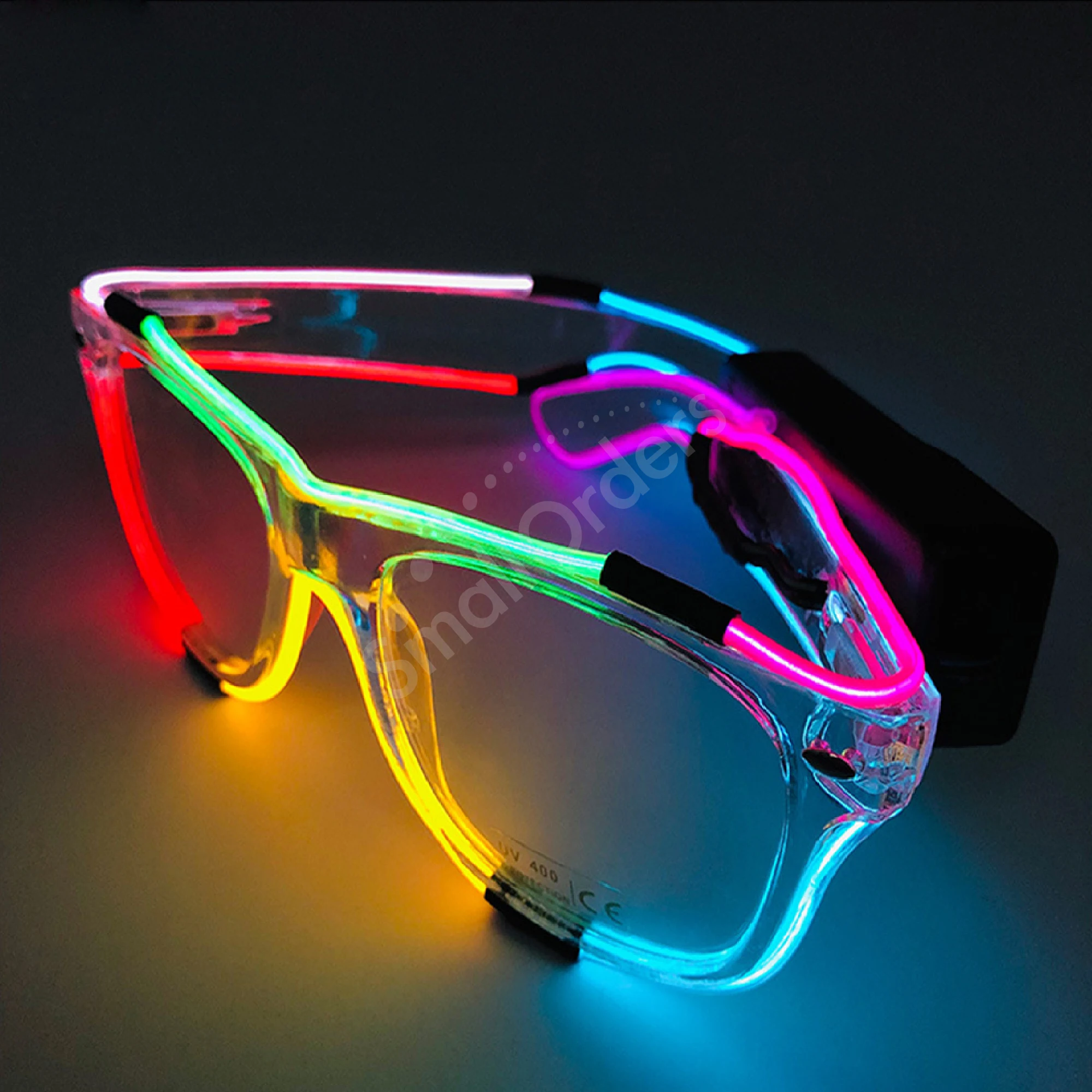 Led lights up party glasses