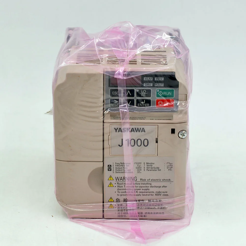 CIMR-JB4A0004BBA Yaskawa Inverter - 0.75KW Heavy-Duty VFD