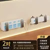 Suction cup type gunmetal storage rack (two pairs)