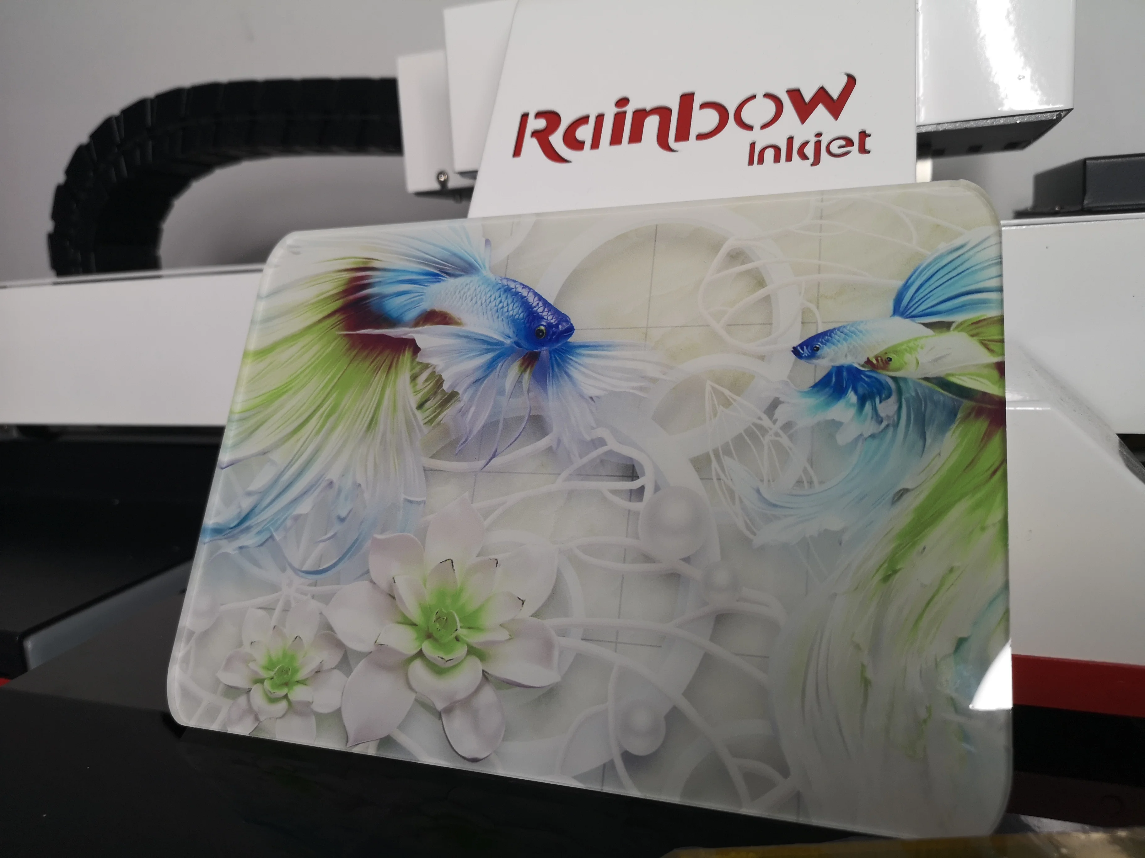 A1 6090 Tiles Printer Playing Card Printing Machine Poster Printer Guitar Pick Printing Machine with Triple TX800 Print Heads