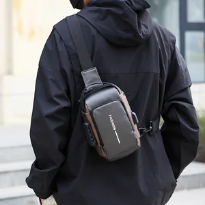 Wholesale Nylon Fashion Multifunction Chest Bag Men's Chest Bag