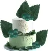 20 pcs dark green foam ball fan set