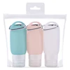 3 pack x60ml with EVA bag &carabiners