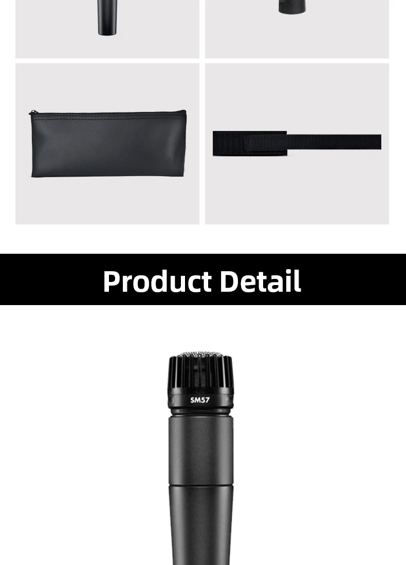 Original Packaging,Sm57 Acoustic Instrument Mic,Dynamic Wired Handheld