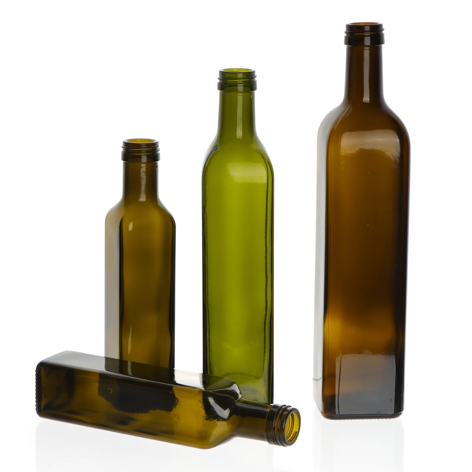 Custom Printed 250ml 500ml 750ml 1000ml Oil Glass Bottles for Olive Oil