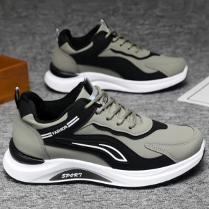 Men's Autumn Casual Running Shoes 2026 New Mesh Upper Waterproof Non-Slip Sports Shoes Trendy