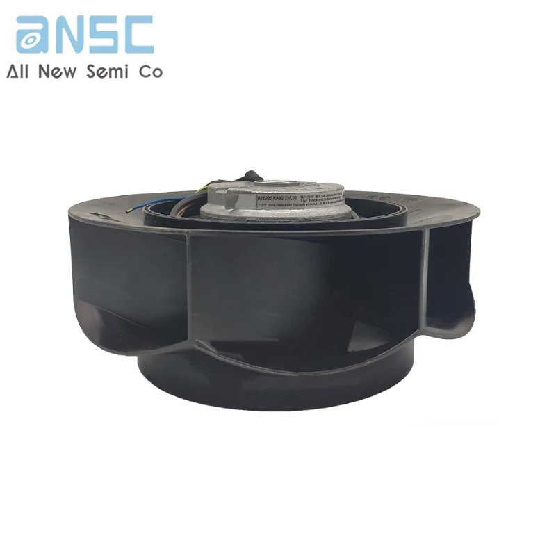 Original centrifugal fan R2E225-RA92-23/L02 225mm 230V 0.68A Turbine centrifugal fan