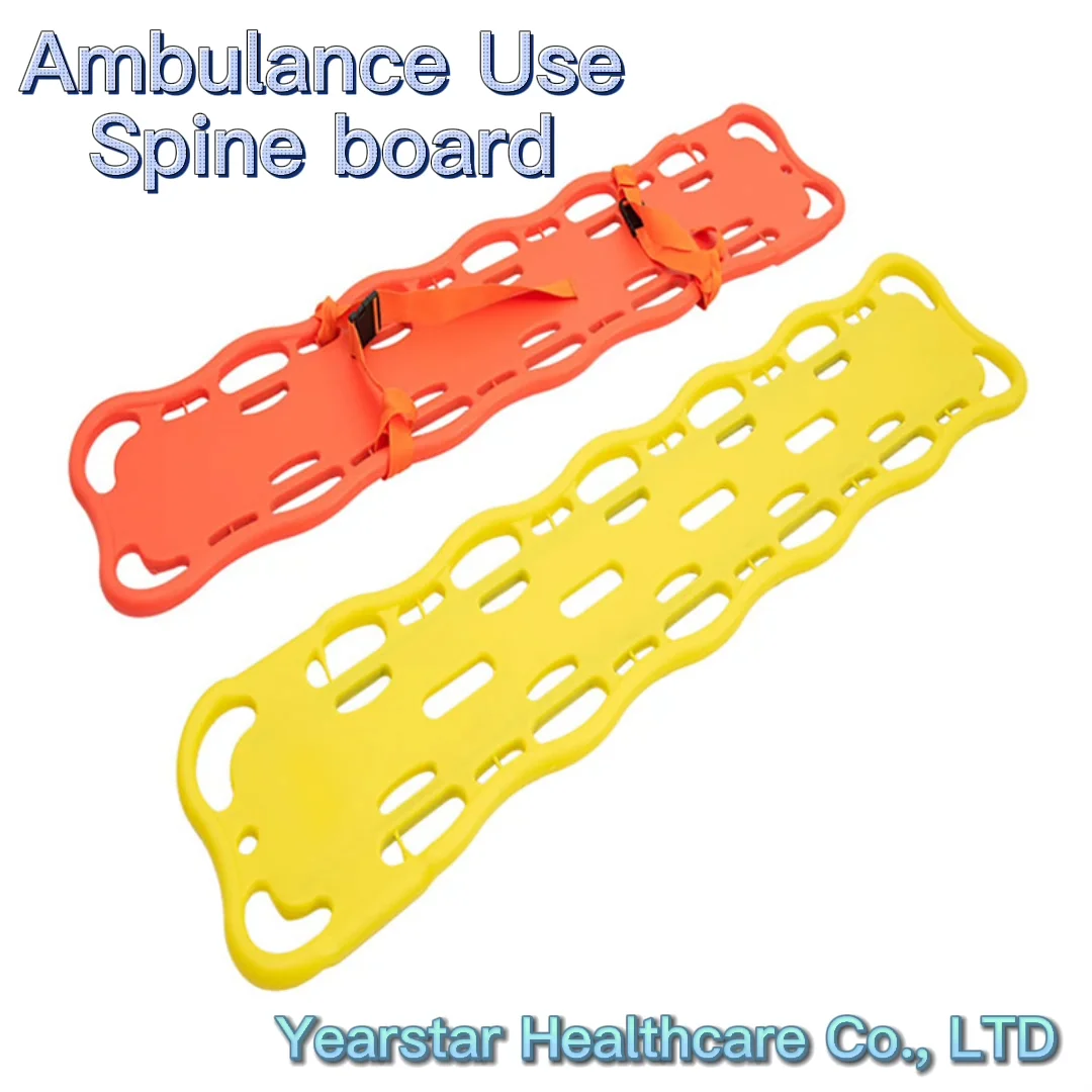 Medical Use Spine Back Board For Patient Transfer And Front Tier Rescue