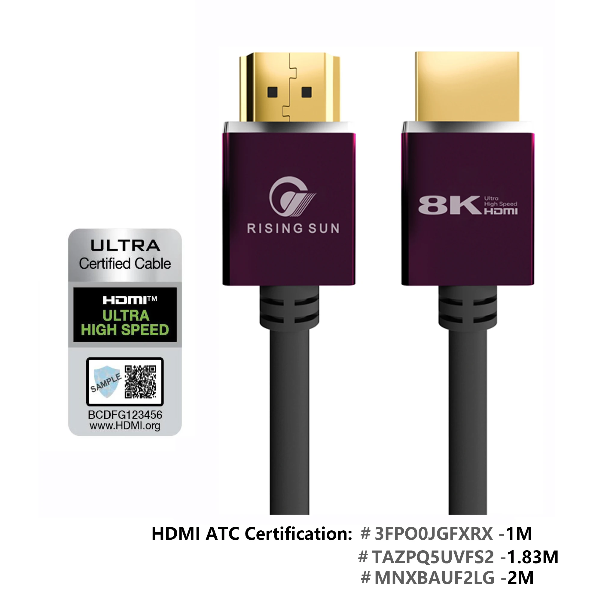 Certified Hdmi Auf Cord 8k 60hz 4k 120hz 144hz Hdmi Kabel 8k 2.1 48gbps Hdmi Cable - Buy 8k,Hdmi Cable,Hdmi Product on Alibaba.com