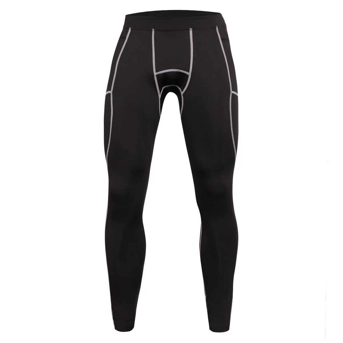Zomersport Fiess-broek Heren hardloopsport Strakke elastische sneldrogende broek Basketbaltraining Outdoor Bottoming-broek311_voghion.com