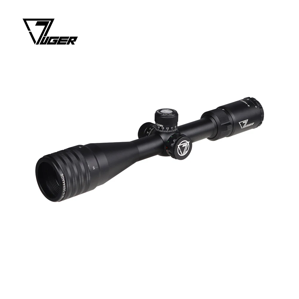 Luger 16x44 Red and Green Illuminated Reticle Scope for Hunting