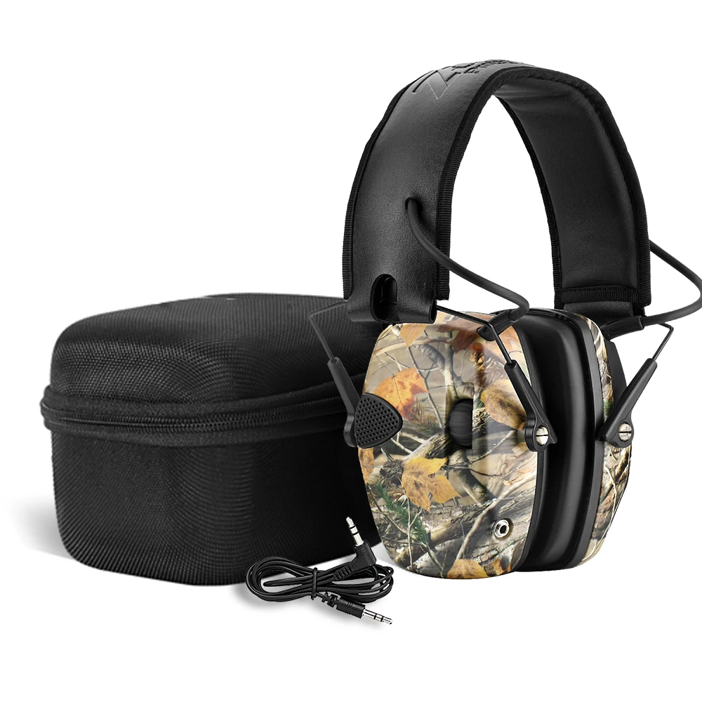 SNR 27dB CE Certified Hearing Protection Shooting Firearms Hunting Headphones 350 Hours Battery Life Electronic Tactical Gun
